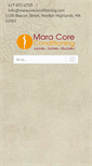 Mobile Screenshot of maracoreconditioning.com